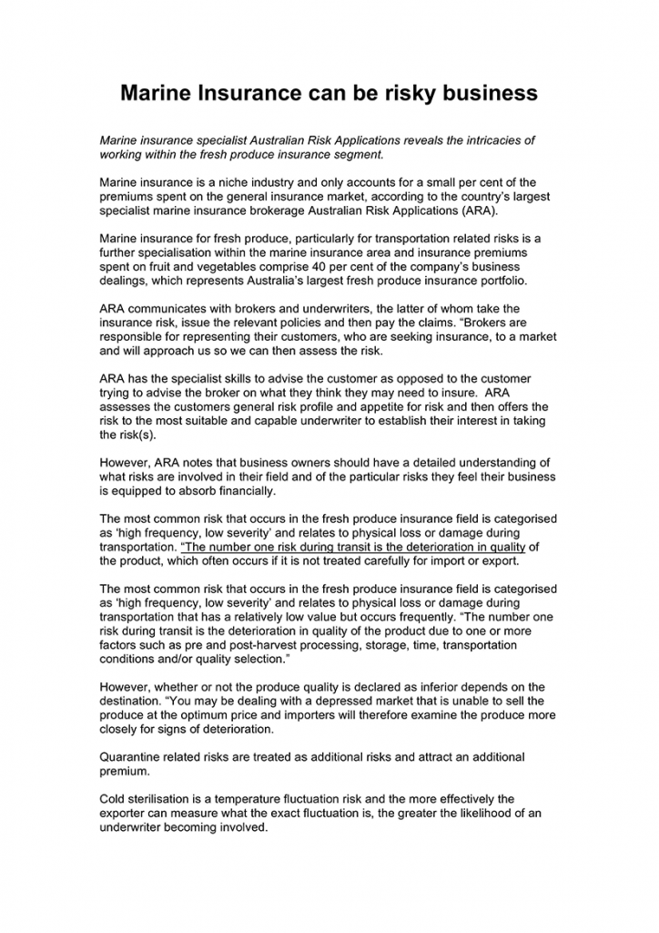 Marine Insurance Article Thumbnail - Summerfruit Australia Marine Insurance Article Thumbnail - Summerfruit Australia