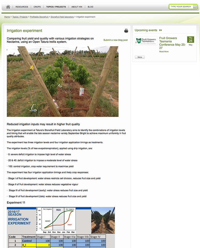 Profitable Stonefruit Grower Newsletter April 2017 - Summerfruit Australia Profitable Stonefruit Grower Newsletter April 2017 - Summerfruit Australia