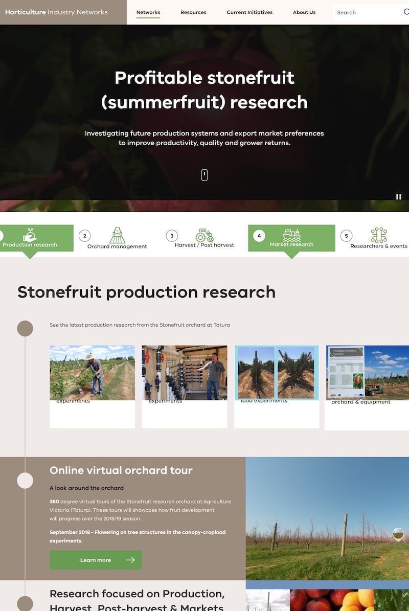 Profitable Stonefruit Research Program