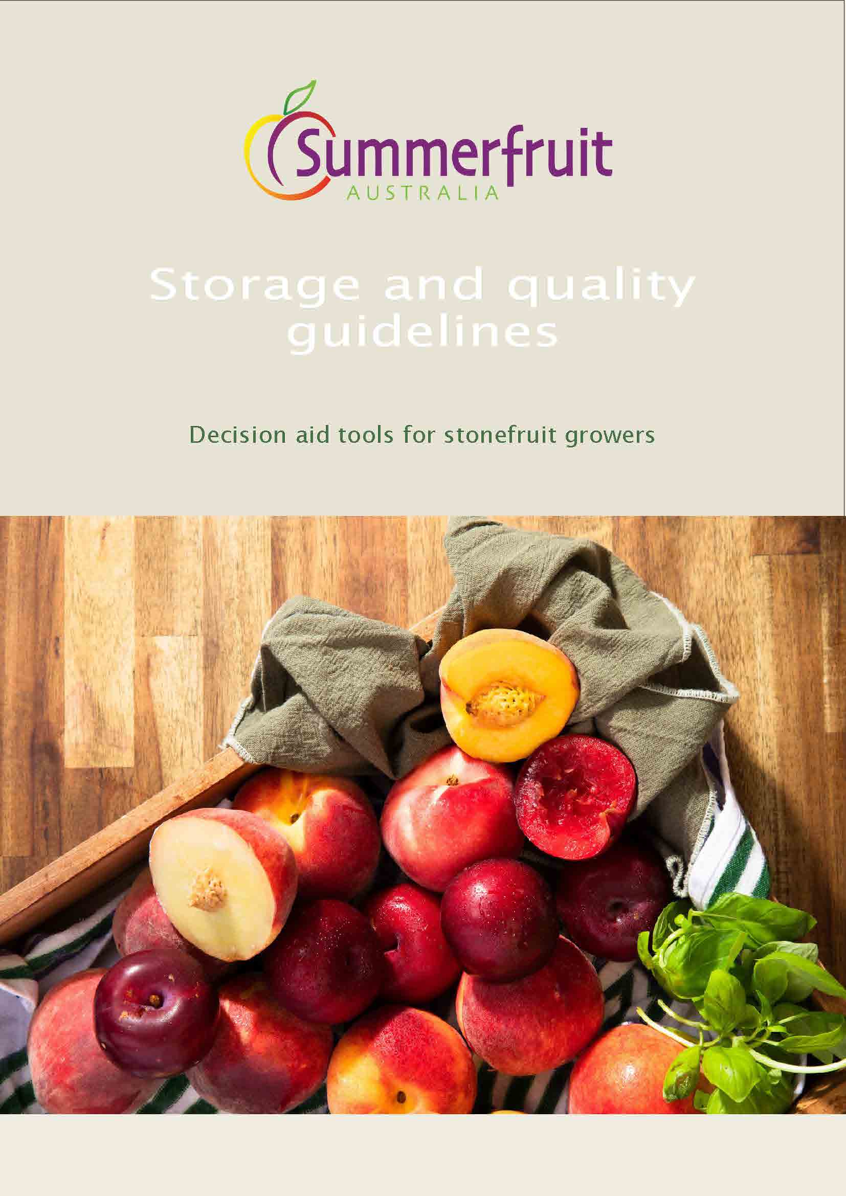 Maturity assessments, step-wise cooling and exporting practices to help maximise shelf life and fruit quality